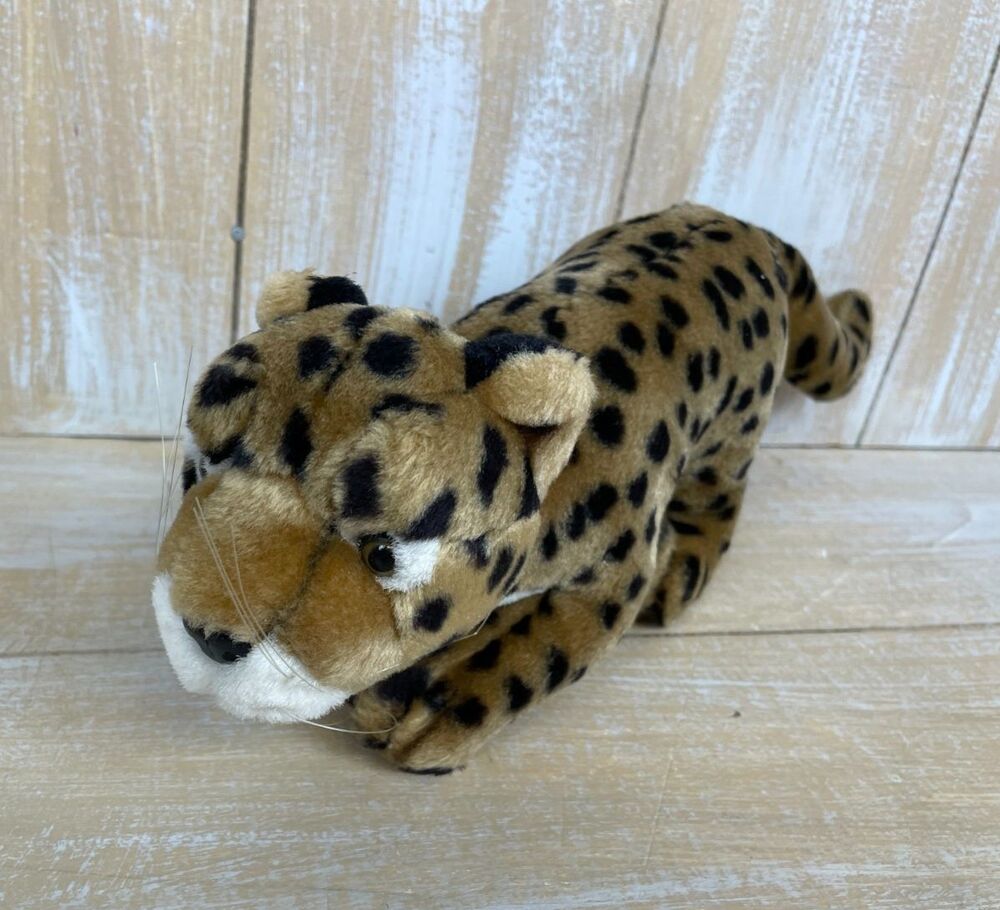 Jungle Joe's Safari Friends Charo The Cheetah Plush Toy Sounds Talks